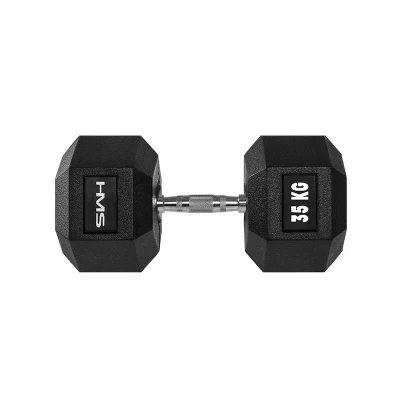 HMS PREMIUM 35 kg hexagonální jednoručka