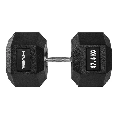 HMS PREMIUM 47,5 kg hexagonální jednoručka