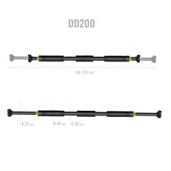 HMS PREMIUM Hrazda do dveří s pojistkou DD200