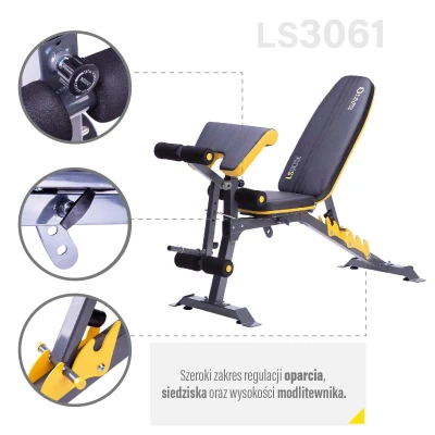 HMS PREMIUM Lavice pod činku LS3050 + sleva 400,- na příslušenství