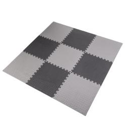 HMS PREMIUM MP12 Ochranná puzzle podložka 60 x 60 x 1.2 cm světle šedá