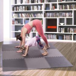 HMS PREMIUM Ochranná puzzle podložka MP12 tmavo šedá