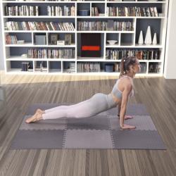 HMS PREMIUM Ochranná puzzle podložka MP12 tmavo šedá