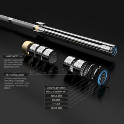 HMS PREMIUM Olympijská os GO900 220 cm x 50 mm