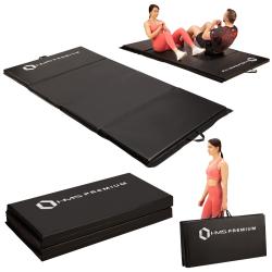 HMS PREMIUM Skládací žíněnka MGS01 černá