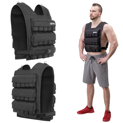 HMS PREMIUM KTO40 černá 40 kg zátěžová vesta