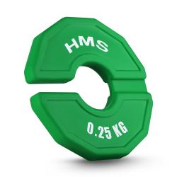 HMS Progresivní přídavné kotouče TSN25 2 x 0,25 kg