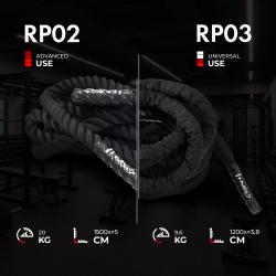 HMS RP02 tréningové posilňovacie lano 21,8 kg