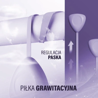 HMS Sada masážní hula hoop HHM14 se závažím a počítadlem a zeštíhlujícího pásu BR163 fialová