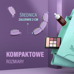 HMS Sada masážny hula hoop HHM14 so závažím a počítadlom a zoštíhľujúceho pásu BR163 fialová