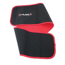 HMS Sada masážní hula hoop HHM15 se závažím, magnety a počítadlem a zeštíhlujícího pásu BR163 růžová