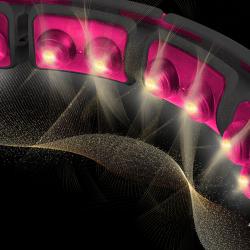 HMS Sada masážní hula hoop HHM16 černá se závažím, magnety a počítadlem a zeštíhlujícího pásu BR163