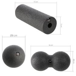 HMS Sada masážních míčků a válce FSBM07