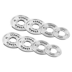 HMS Sada ocelových olympijských kotoučů TOS 2 x 0,25 - 1,25 kg (6 kg)