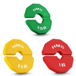 HMS Sada progresivních přídavých kotoučů TSN 2 x 0,25 - 1 kg