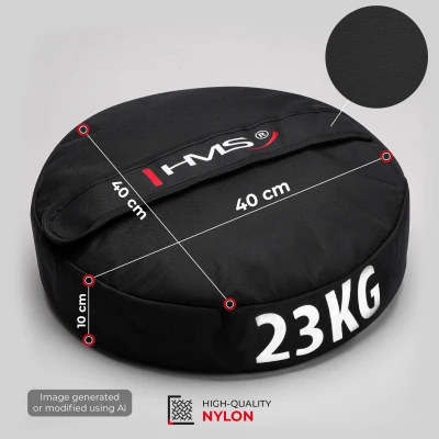 HMS Sandbag Strongman WSN23 černý 1-23 kg prázdný posilovací vak