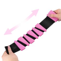 HMS Silikónové závažia SNK01 na zápästie a členok ružové 2 x 0,5 kg