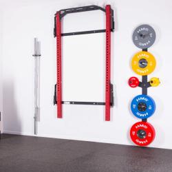 HMS Skládací posilovací klec - Power Rack KLT23 červená