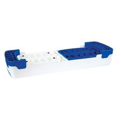 HMS AS005 bílo-modrý step můstek