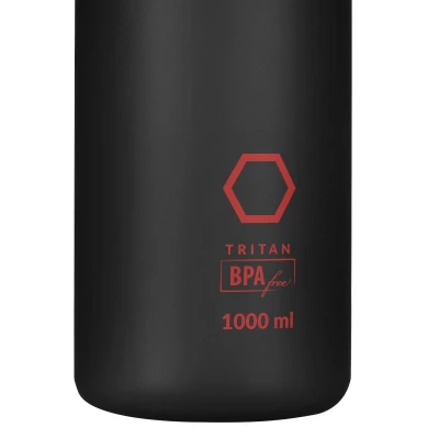 HMS Tritanová láhev na pití NILS Camp NCD61 1000 ml černá