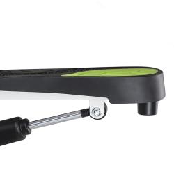 HMS S 3096 TWIST stepper s úchopy zelený