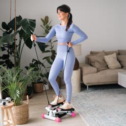 HMS Twist stepper s expandéry S 3033 růžový