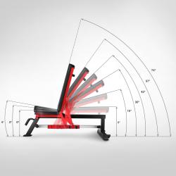 HMS Variabilní posilovací lavice L5166