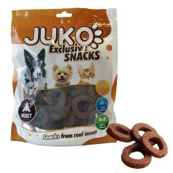 Hmyzí kroužky JUKO Exclusive Snacks 250 g Hmyzí kroužky JUKO Exclusive Snacks 250 g