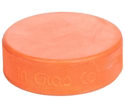 Hokejový puk tréningový oranžová