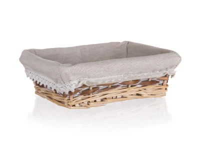 HOME DECOR Košík DUO obdél. 21x16cm proutěný HOME DECOR Košík DUO obdél. 21x16cm proutěný