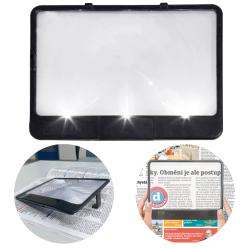 HomeLife Čtecí lupa s LED osvětlením PAGE BRIGHT HomeLife Čtecí lupa s LED osvětlením PAGE BRIGHT