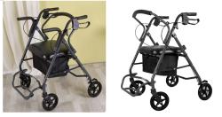 HomeLife Čtyřkolové chodítko COMFORT 2v1