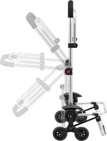 HomeLife Nákupní skládací vozík 3v1, 99 x 45 x 31 cm