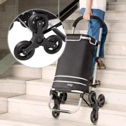 HomeLife Nákupní skládací vozík 3v1, 99 x 45 x 31 cm (VÝPRODEJ)