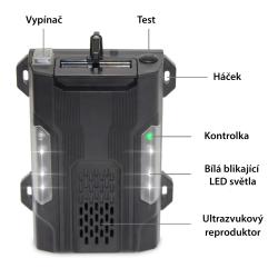 HomeLife Odpuzovač kun a hlodavců 3v1 GH-716