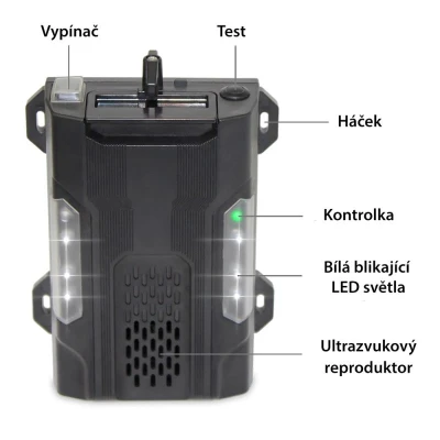 HomeLife Odpuzovač kun a hlodavců 3v1 GH-716