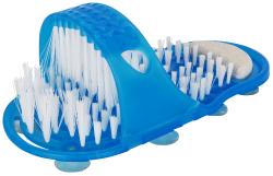 HomeLife Pedikúrní kartáč 2v1 modrý