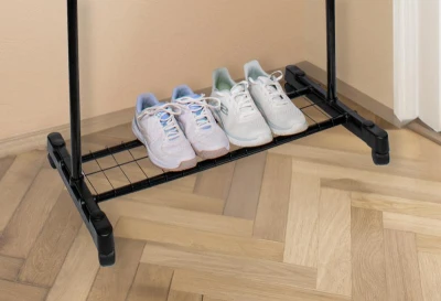 HomeLife Pojízdný stojan na šaty Single