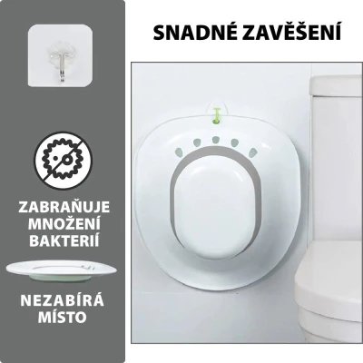 HomeLife Prenosný bidet s pumpičkou
