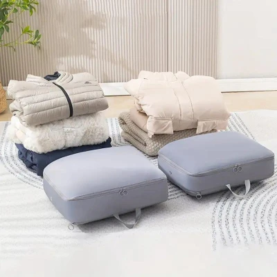 HomeLife Samokompresní skládací organizér ZIP BAG 52 x 42 x 60 cm