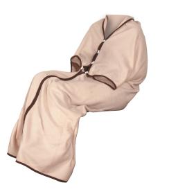 HomeLife Televizní pytel 3v1 - 130 x 170 cm, béžová, 1 ks