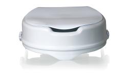 HomeLife Zvýšené sedátko na WC s poklopem BT430