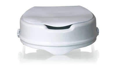 HomeLife Zvýšené sedátko na WC s poklopem BT430