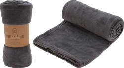 Homestyling Deka fleece 125 x 150 cm ESSENTIALS šedá Homestyling Deka fleece 125 x 150 cm ESSENTIALS šedá
