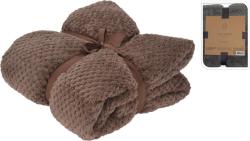 Homestyling Deka fleece 130 x 170 cm PREMIUM hnědá Homestyling Deka fleece 130 x 170 cm PREMIUM hnědá