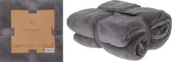 Homestyling Deka fleece 180 x 230 cm ESSENTIALS šedá Homestyling Deka fleece 180 x 230 cm ESSENTIALS šedá