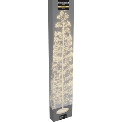 Homestyling Dekorativní světelný stromek 1600 LED 150 cm