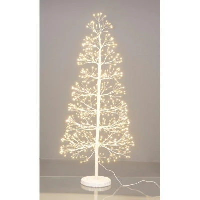 Homestyling Dekorativní světelný stromek 600 LED 100 cm