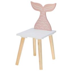 Homestyling Dětská židle Mořská panna Homestyling Dětská židle Mořská panna