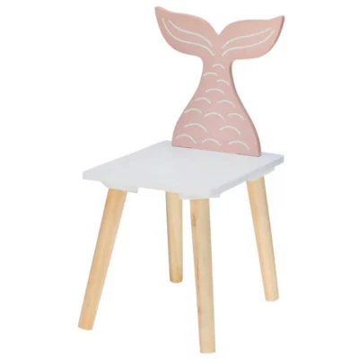 Homestyling Dětská židle Mořská panna